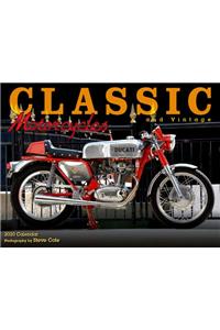 Cal 2020-Classic & Vintage Motorcycles Wall