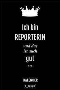 Kalender für Reporter / Reporterin