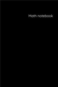 math notebook