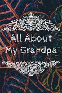 All About My Grandpa Journal