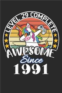 Level 29 complete awesome since 1991
