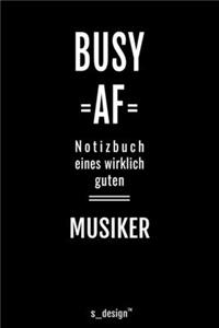 Notizbuch für Musiker