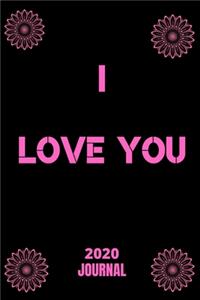I love you Notebook/Journal Journal_6x9 in _100 pages_bleed For Women/Men/Boss/Coworkers/Colleagues/Students/Friends/Office Gag Gift Paperback
