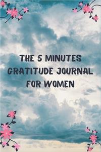 The 5 Minutes Gratitude Journal for Women