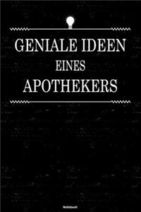 Geniale Ideen eines Apothekers Notizbuch
