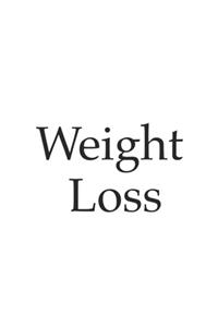 Weight loss diary, gift, notebook, notepad, 120 pages, lines, you can write down your thoughts, the weight you lost, your diet, symptoms and condition changes s