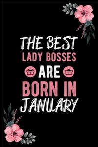 The best lady bosses are born in January