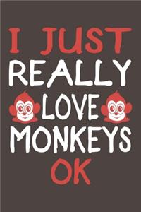 I Just Really Love Monkeys Ok