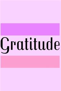 Gratitude Notebook