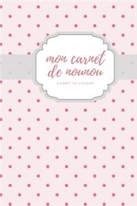 Mon carnet de nounou carnet de liaison
