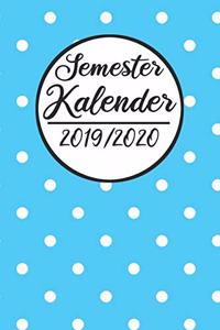 Semester Kalender 2019 / 2020