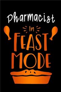 Pharmacist in feast mode