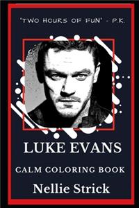Luke Evans Calm Coloring Book