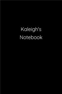 Kaleigh's Notebook