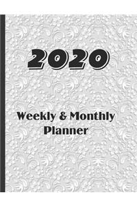 2020 Weekly & Monthly Planner
