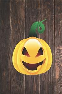 Happy Halloween - Pumpkin Face - Holiday Halloween Journal