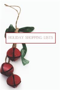 Holiday Shopping Lists