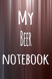 My Beer Notebook