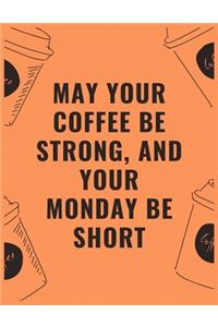 May your coffee be strong and your Monday be short
