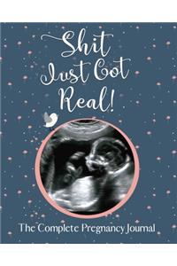 Shit Just Got Real Complete Pregnancy Journal