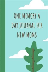One Memory A Day Journal For New Moms