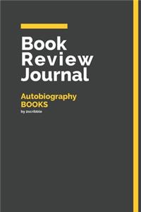 Book Review Journal Autobiography Books