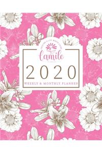 2020 Planner Weekly & Monthly Planner - Creating A Life Worth Living Camile Planners