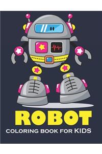 Robot Coloring Book for Kids