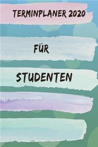 Terminplaner 2020 für Studenten