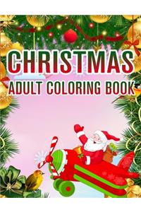 Christmas Adult Coloring Book