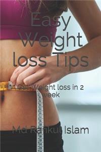 Easy Weight Loss Tips