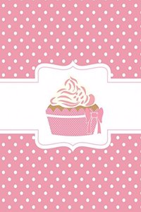 Pink Polka Dot Cupcake Book