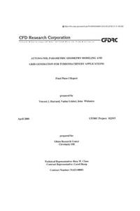 Automated, Parametric Geometry Modeling and Grid Generation for Turbomachinery Applications