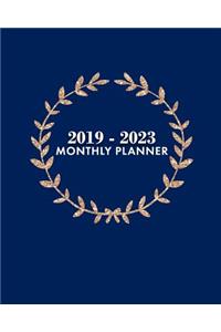 2019-2023 Monthly Planner