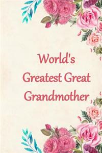 World's Greatest Great Grandmother