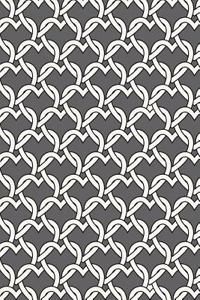 Journal Notebook Chained Hearts Pattern 9
