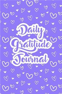 Gratitude Journal Scribbly Hearts Pattern 7