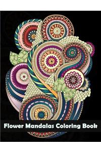 Flower Mandalas Coloring Book