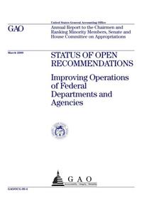 Status of Open Recommendations: Improving Operations of Federal Departments and Agencies