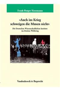 Auch Im Krieg Schweigen Die Musen Nicht