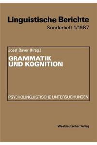 Grammatik Und Kognition