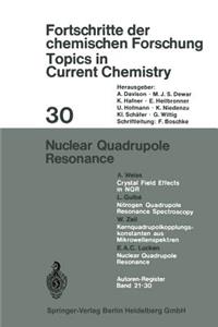 Nuclear Quadrupole Resonance