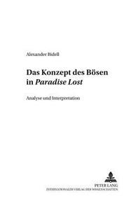 Das Konzept Des Boesen in «Paradise Lost»