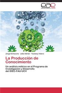 Producción de Conocimiento