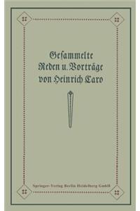 Gesammelte Reden und Vorträge