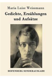 Gedichte, Erzählungen und Aufsätze
