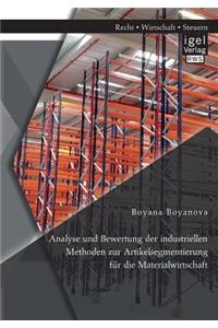 Analyse und Bewertung der industriellen Methoden zur Artikelsegmentierung für die Materialwirtschaft