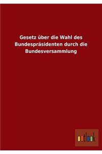 Gesetz Uber Die Wahl Des Bundesprasidenten Durch Die Bundesversammlung