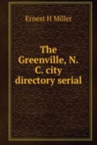 Greenville, N.C. city directory serial
