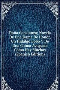 DO  A CONSTANZA NOVELA DE UNA DAMA DE H